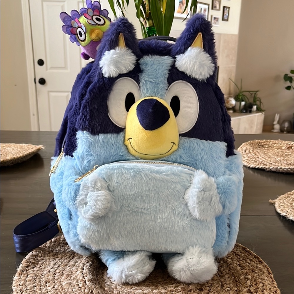 Bluey Plush Backpack for Kids